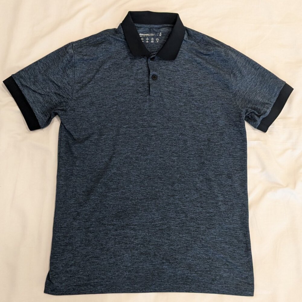Abercrombie & Fitch Soft Air Knit Polo Small S